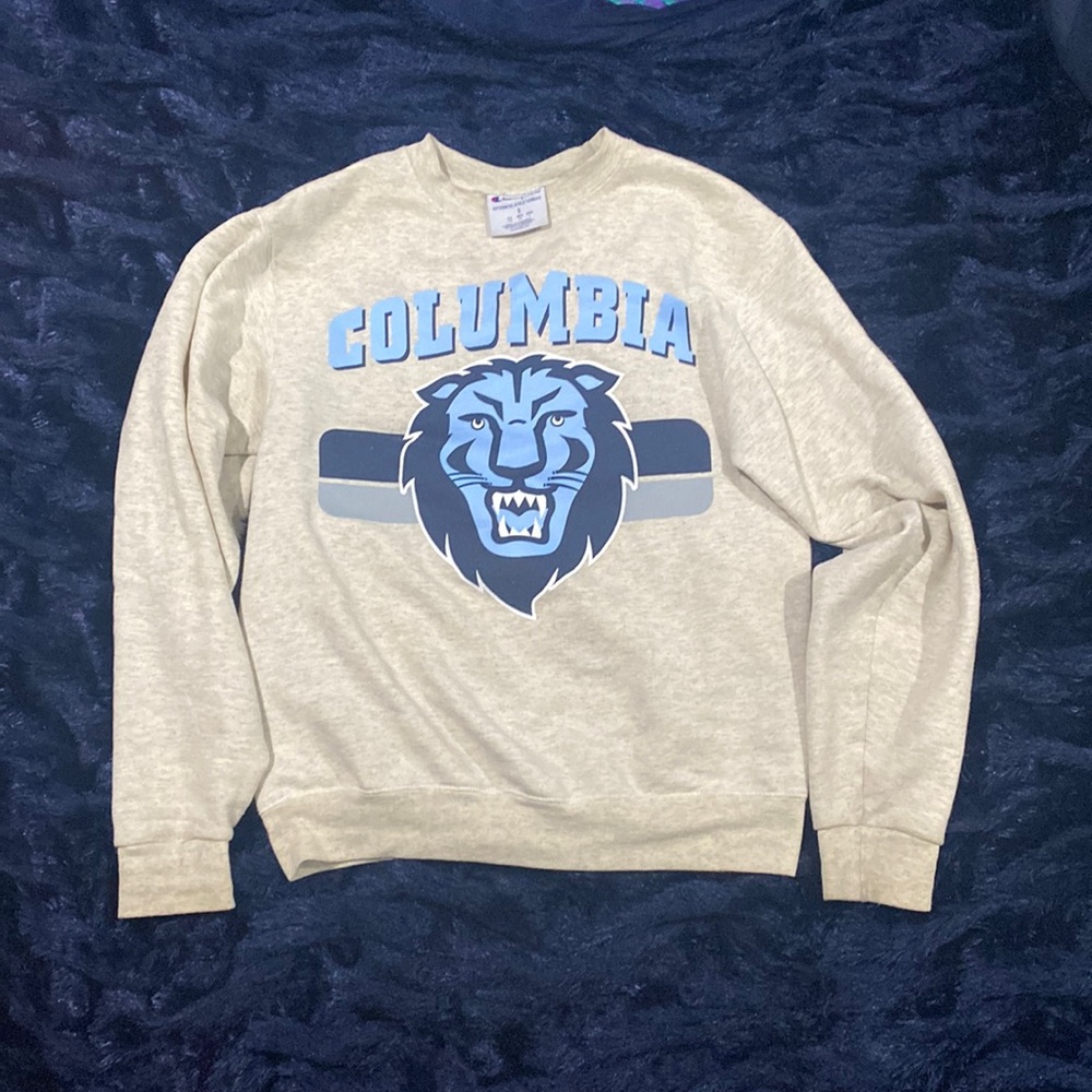 Columbia University champion crew neck
